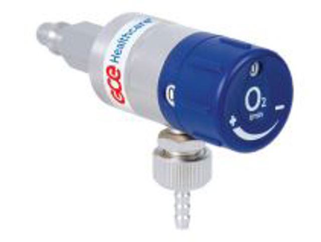 Medical oxygen flowmeter quick connect DIN